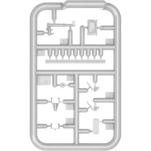 Наборы деталировки Сборная модель 1:35 Набор американские пулеметы Миниарт 37047