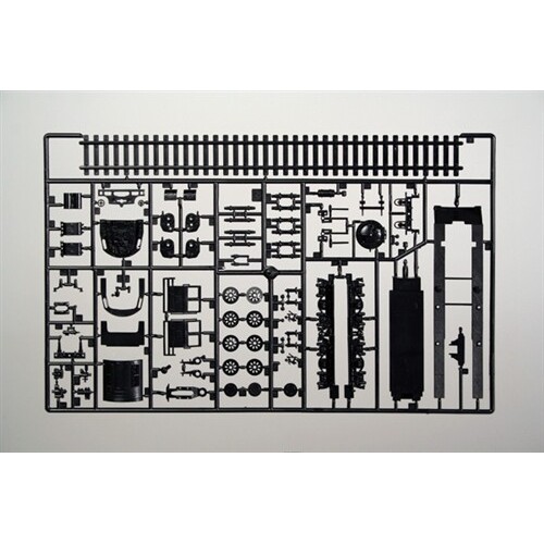 Вагоны и поезда Сборная модель 1:87 Немецкий Локомотив BR50 Италери 8702