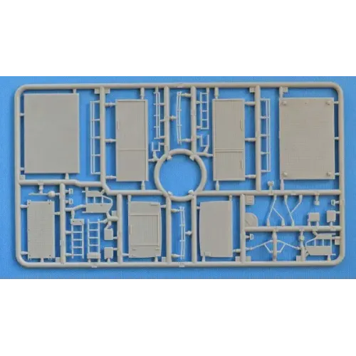 Авто-мото Сборная модель 1:72 Пожарный автомобиль Унимог U1300L ACE 72452