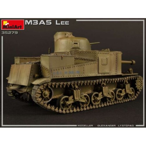 Бронетехника и артиллерия Американский средний танк M3A5 Lee