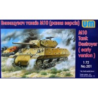 Винищувач танків М10, рання версія (UM201) Масштаб: 1:72