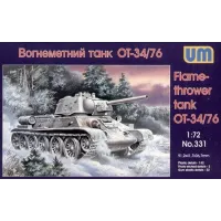Огнеметный танк OT-34-76 (UM331) Масштаб:  1:72