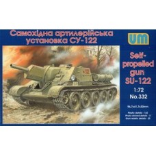 Самоходно-артиллерийская установка Су-122 (UM332) Масштаб:  1:72