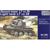 Легкий танк LT vz.38 (UM350) Масштаб:  1:72
