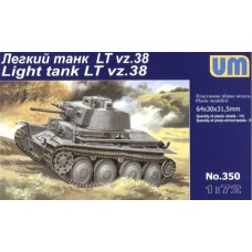 Легкий танк LT vz.38 (UM350) Масштаб:  1:72