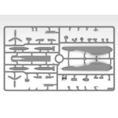 Збірна модель літака Збірна модель 1:48 Літак OV-10D+ Bronco ICM 48301 1:48