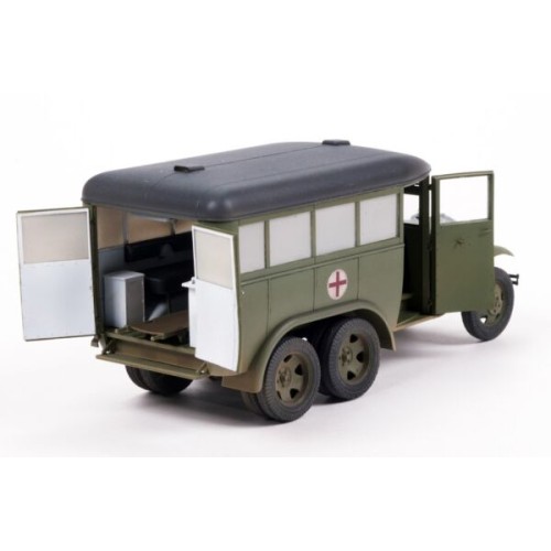 Авто-мото Збірна модель 1:35 Автомобіль ГАЗ-05-194 Швидка допомога MiniArt 35164