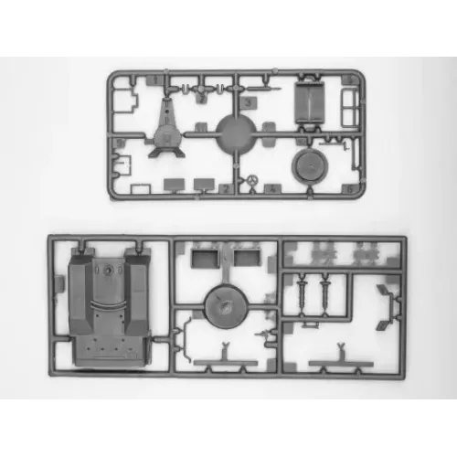 Бронетехника и артиллерия ICM72591 BM-24-12 Soviet rocket volley system