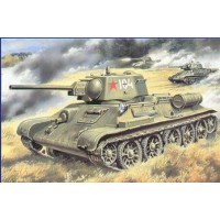 Tank T-34:76 (1942) with stamp turret