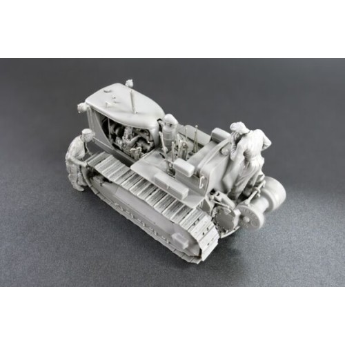 Бронетехніка та артилерія Збірна модель 1:35 Американський тягач з буксирувальною лебідкою та екіпажем MiniArt 35225