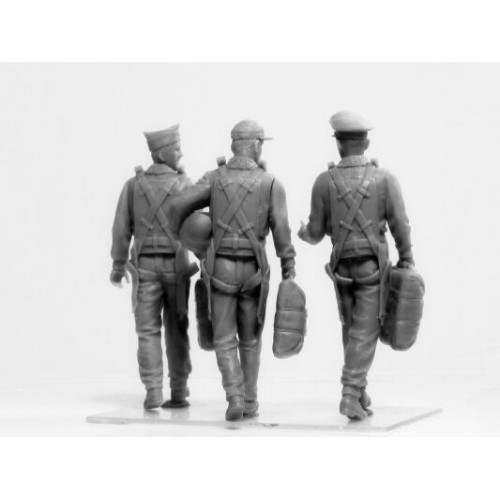 Фігури та мініатюри Збірна модель 1:32 Фігури пілоти ВПС США (1941-1945) ICM 32104