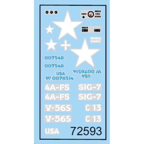 Бронетехника и артиллерия Грузовик WC-43 (T 215) для установки и обслуживания телефонов
