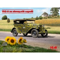 Збірна модель 1:24 Автомобіль ГАЗ-А на німецькій службі ICM 24053