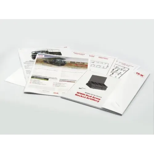 Бронетехника и артиллерия Реактивная артиллерия Красной Армии IIМВ (две модели в наборе)