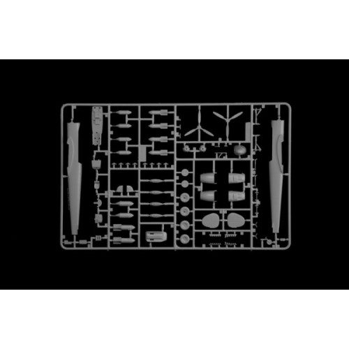 Збірна модель літака Збірна модель 1:72 Літак BF-110 C ZERSTORER Italeri 0049 1:72