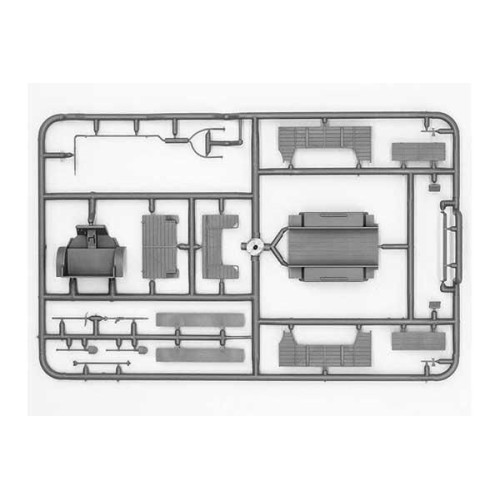 Бронетехника и артиллерия ICM72451 Krupp L2H143 Kfz.70 WWII German truck