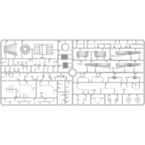 Авто-мото Збірна модель 1:35 Вантажівка G7107 1,5 т 4x4 з дерев'яним кузовом Miniart 35386