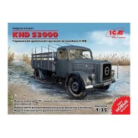 Збірна модель 1:35 Німецький вантажний військовий автомобіль KHD S3000 ICM 35451