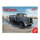 Авто-мото Збірна модель 1:35 Німецький вантажний військовий автомобіль KHD S3000 ICM 35451