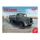 Авто-мото Збірна модель 1:35 Німецький вантажний військовий автомобіль KHD S3000 ICM 35451