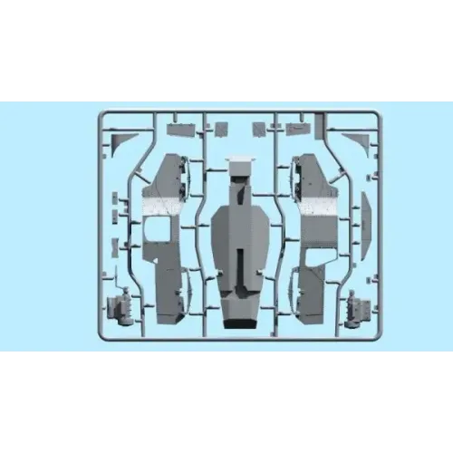 Бронетехника и артиллерия Французский бронеавтомобиль ІІ МВ Panhard 178 AMD-35 (ICM 35373)