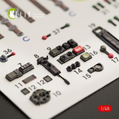 Декали Bristol Beaufort Mk.1 type 2 3D декаль интерьер для комплекта ICM 1:48 КЕЛИК K48045