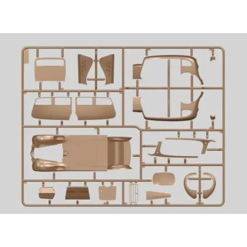 Авто-мото ICM35535 Packard Twelve (Model 1936) with passengers