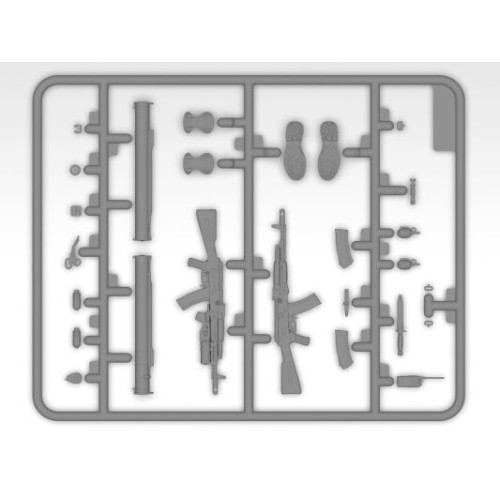 Фигуры и миниатюры Сборная модель 1:16 Фигура солдат Вооруженных Сил Украины ICM 16104