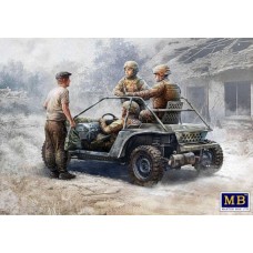 Збірна модель 1:35 Фігури "Серія російсько-української війни. Літо 2024. Українська піхота. Курська область" MasterBox 35247