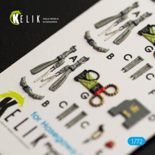 Декалі RF-4E Phantom II 3D декаль інтер'єр для комплекту Hasegawa 1:72 KELIK K72034