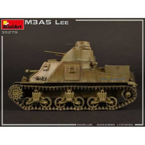 Бронетехника и артиллерия Американский средний танк M3A5 Lee