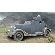Збірна модель 1:48 Бронеавтомобіль Ба-20 (циліндрична вежа) ACE 48108