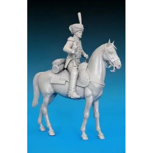 Фігури та мініатюри Збірна модель 1:16 Фігура Трубач 1-го Вестфальського Кірасирського Полку 1813 MiniArt 16033