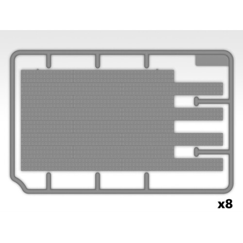 Сборная модель самолета Сборная модель 1:48 Аєродромное покрытие США "Marston Mat" ICM 48411 1:48