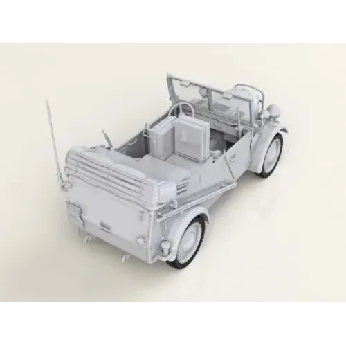 Авто-мото Збірна модель1:35 Німецький автомобіль радіозв҆язку le.gl.Einheitz-Pkw Kfz.2 ICM 35583
