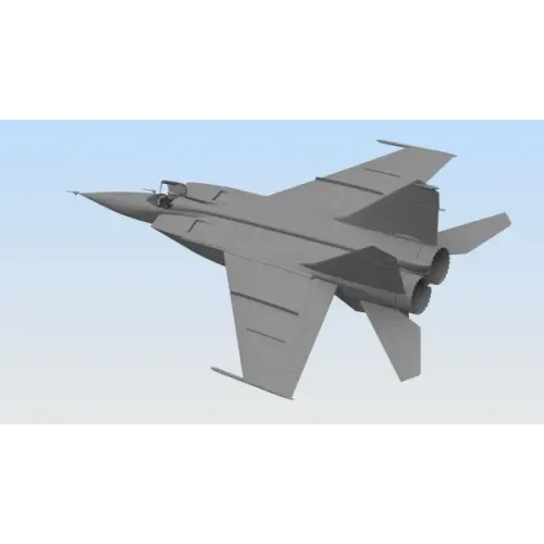 Збірна модель літака Збірна модель 1:72 Радянський літак-розвідник Міг-25 РБ ICM 72173 1:75