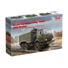 Армейский, 6-колесный автомобиль с закрытым кузовом