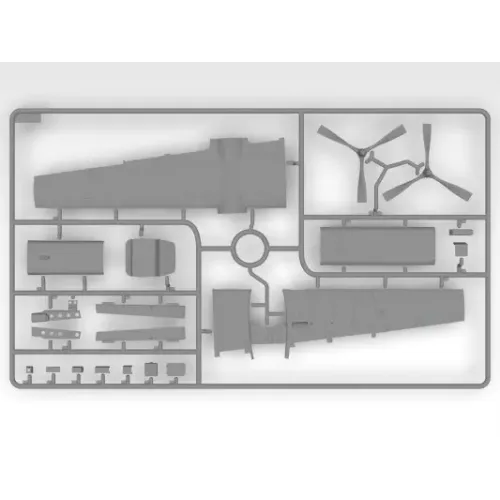 Сборная модель самолета Сборная модель 1:48 Самолет B-26K Counter Invader, (война во Вьетнаме) ICM 48279 1:48
