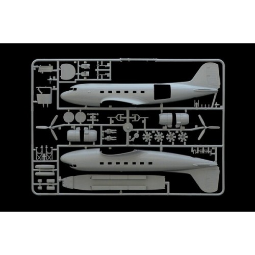 Збірна модель літака Збірна модель 1:72 Літак C-47 SKYTRAIN Італері 0127 1:72
