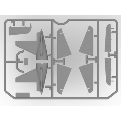 Збірна модель літака Збірна модель 1:72 Літак Ki-21-Ia "Sally" ICM 72205 1:72
