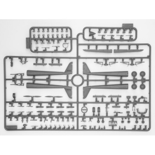 Збірна модель літака Збірна модель 1:72 Німецький штурмовик Fw 189C:V-6 ICM 72290 1:72