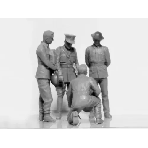 Фигуры и миниатюры Британский танковый экипаж Первой мировой войны