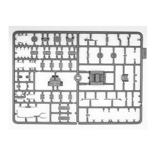 Бронетехніка та артилерія Збірна модель 1:72 Німецький артилерійський тягач Крупп L2H143 Kfz.69 з Pak 36 ICM 72461