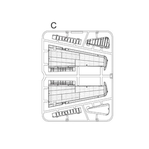 Сборная модель самолета Сборная модель 1:32 Учебный самолёт T-6 Texan Harvard II Зими KH32002 1:32