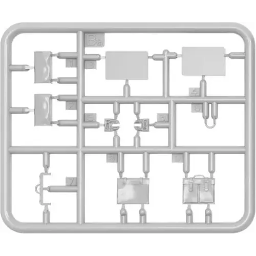 Набори деталіровки Збірна модель 1:35 Набір багаж 1930-40р. Мініарт 35582