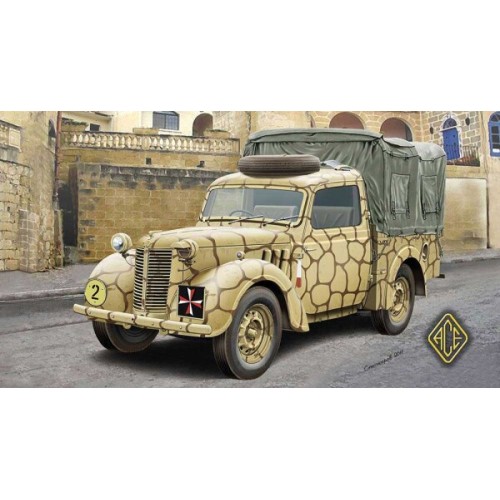 Авто-мото Збірна модель 1:72 Британський легкий позашляховик 10 л. (Tilly) ACE 72500