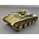 Бронетехника и артиллерия Легкий танк Т-60, поздний, с интерьером 1:35