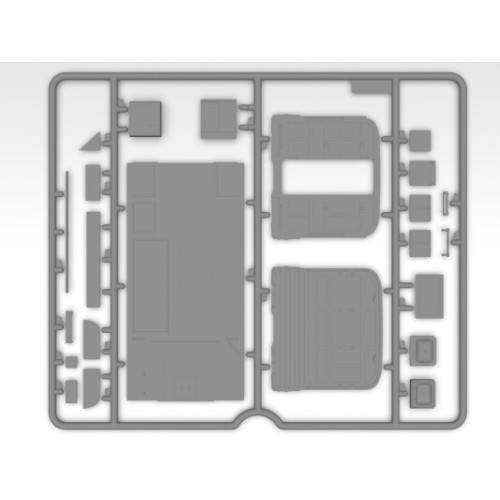Бронетехніка та артилерія Збірна модель 1:35 Мобільний офіс Монтгомері зі штабом ICM 35604