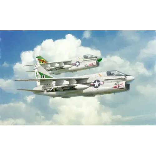 Збірна модель літака Збірна модель 1:72 Літак A-7E Corsair II Italeri 1411 1:72