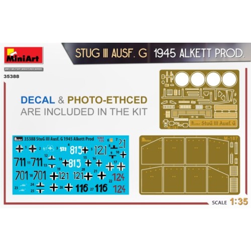 Бронетехника и артиллерия Самоходная артиллерийская установка "Stug III Ausf". G 1945 г. производства завода Alkett